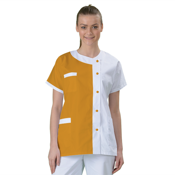 blouse-medicale-col-carre-a-personnaliser acheté - par pascale - le 17-09-2018