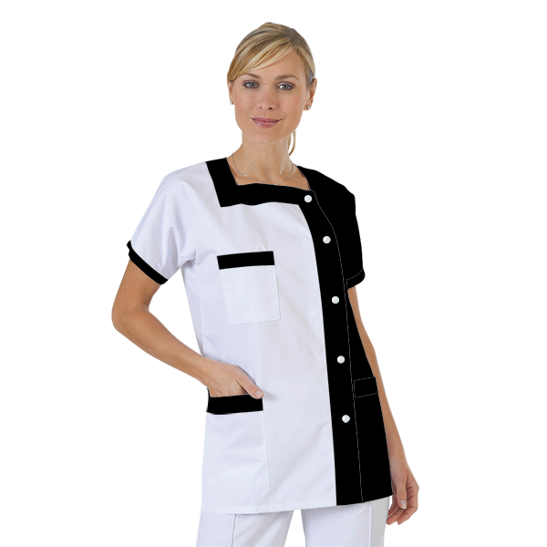 blouse-medicale-col-carre-a-personnaliser acheté - par Anne - le 26-09-2018