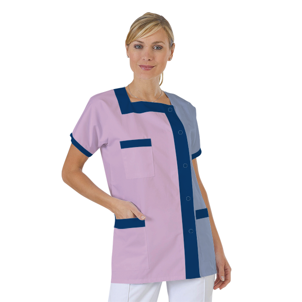 blouse-medicale-col-carre-a-personnaliser acheté - par Odile - le 10-12-2020