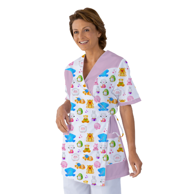 tunique-esthetique-kimono-a-personnaliser acheté - par Isabelle - le 01-10-2021