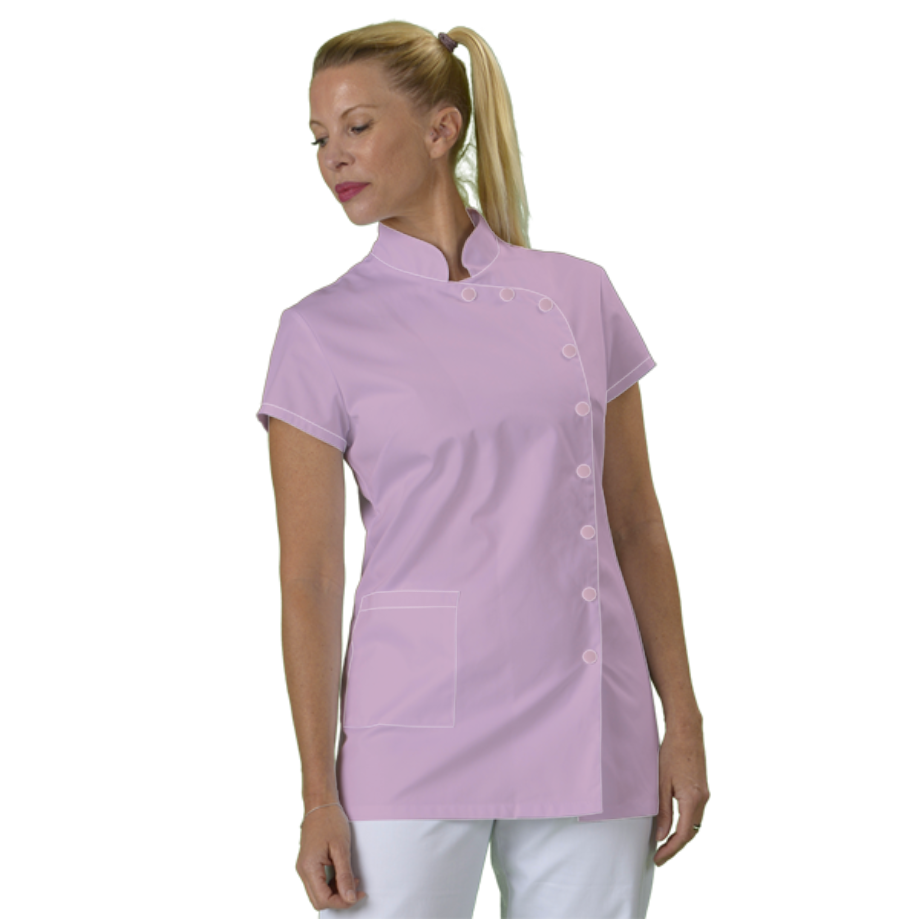 tunique-medicale-infirmiere-col-mao-a-personnaliser acheté - par Pascaline - le 17-09-2024