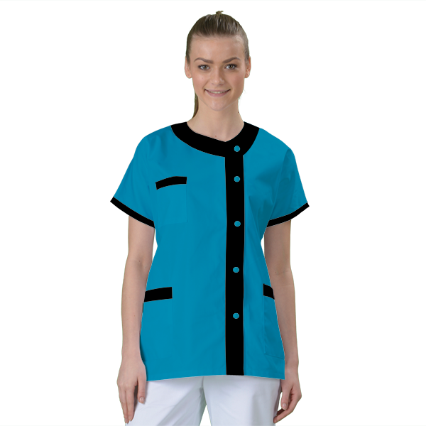blouse-medicale-col-carre-a-personnaliser acheté - par Elodie - le 14-05-2021
