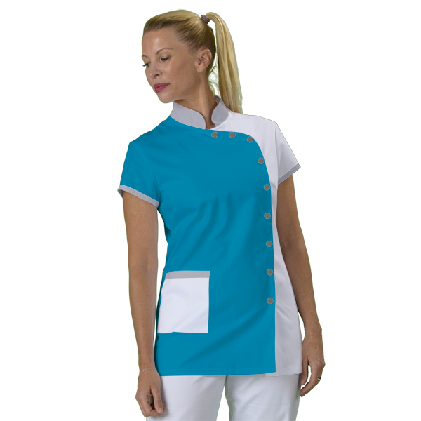 tunique-medicale-infirmiere-personnalisee-col-mao acheté - par Carine - le 19-09-2025