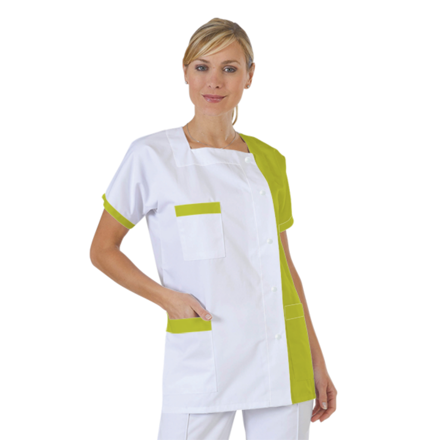 blouse-medicale-col-carre-a-personnaliser acheté - par patricia - le 05-05-2017