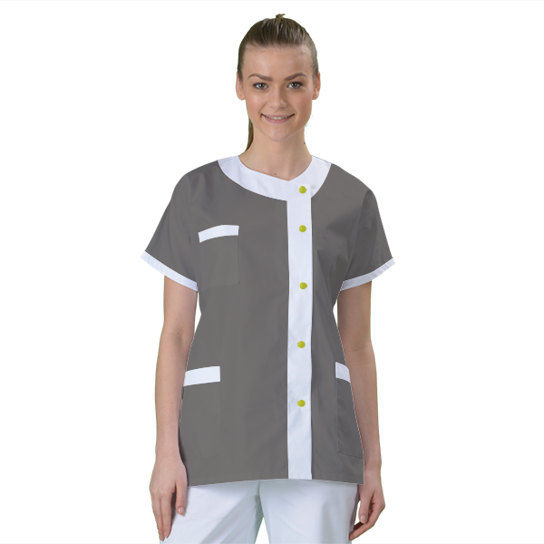 blouse-de-travail-personnalisee-tunique-medicale acheté - par Mathilde - le 21-03-2021