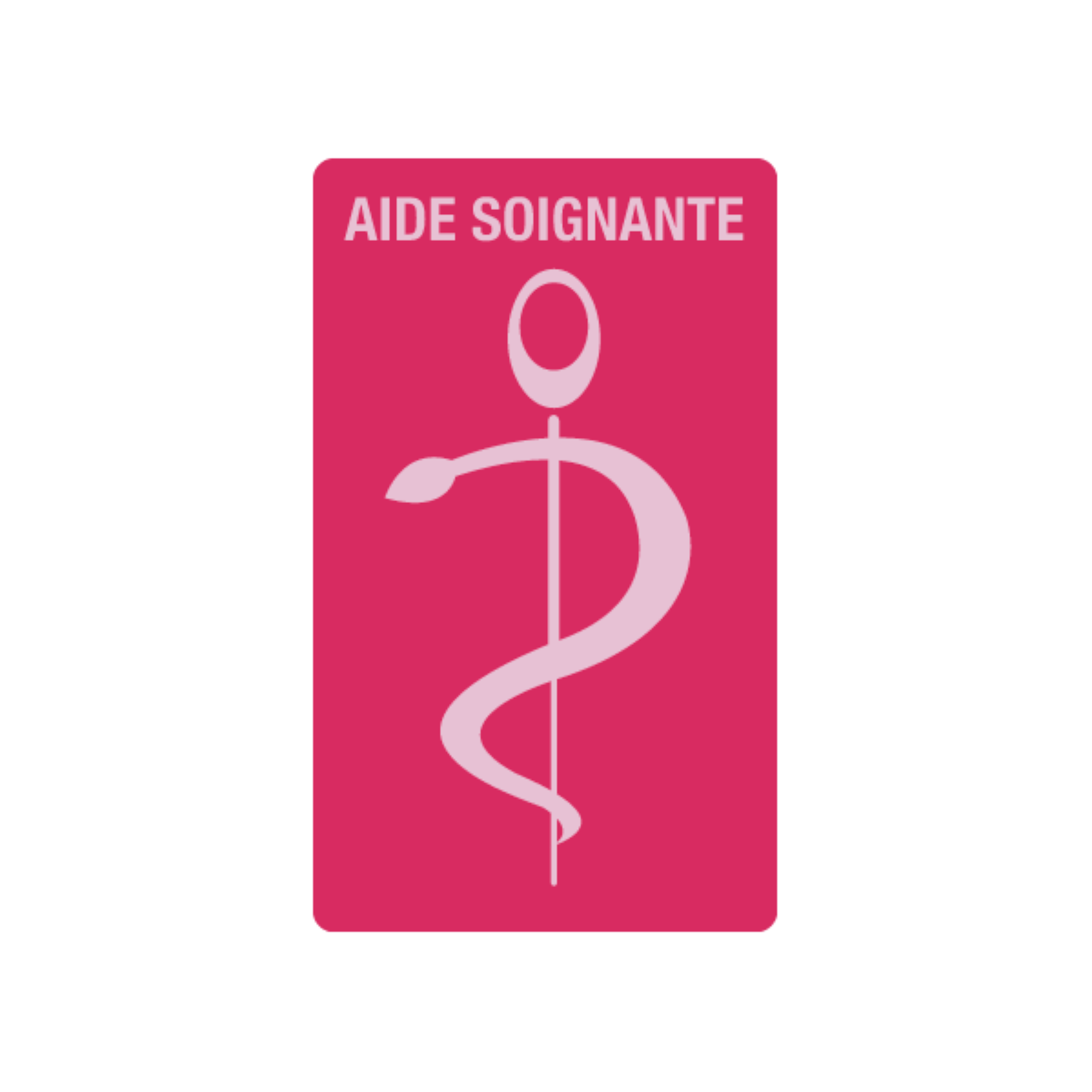caducee-aide-soignante-personnalisable acheté - par Hallouta - le 19-12-2025