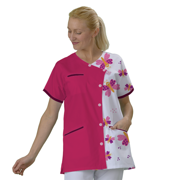 blouse-medicale-courte-personnalisable acheté - par Yannice  - le 18-04-2024