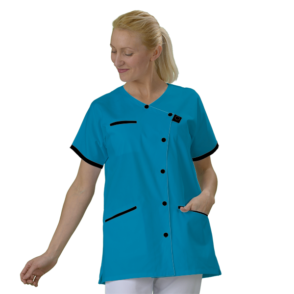 blouse-medicale-courte-personnalisable acheté - par Elodie - le 07-07-2022