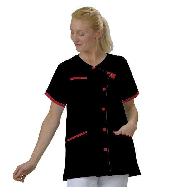 blouse-medicale-courte-personnalisable acheté - par Catherine - le 12-01-2022