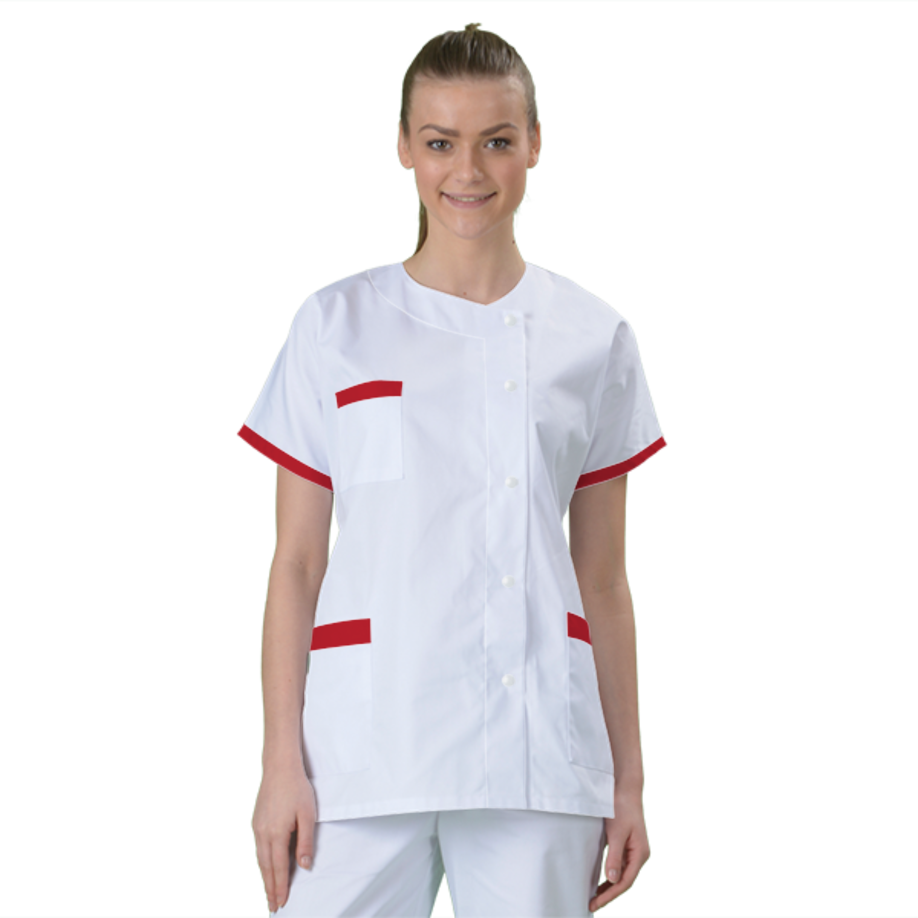 blouse-medicale-col-carre-a-personnaliser acheté - par Catherine - le 16-01-2019