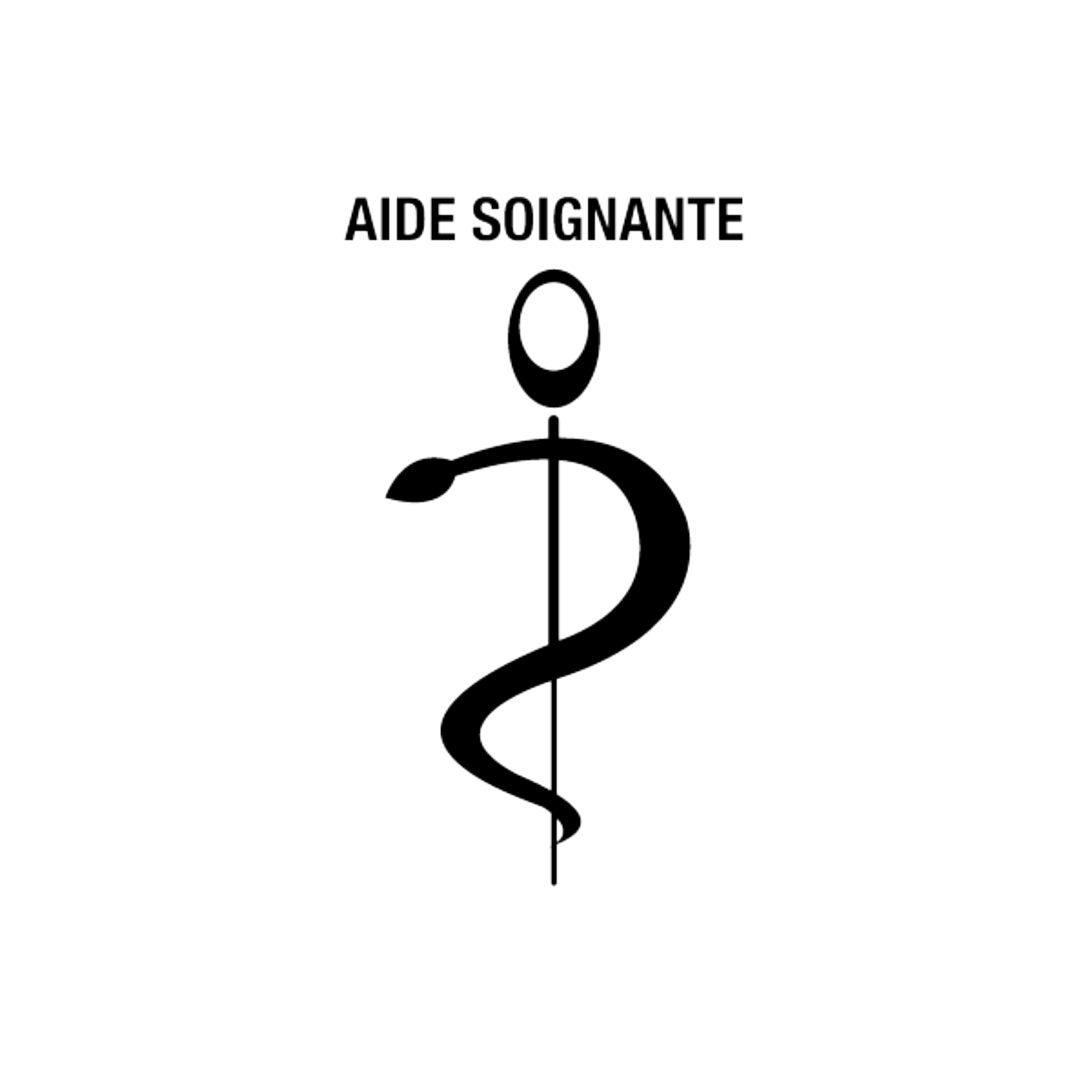 caducee-aide-soignante-personnalisable acheté - par Manon - le 20-11-2021