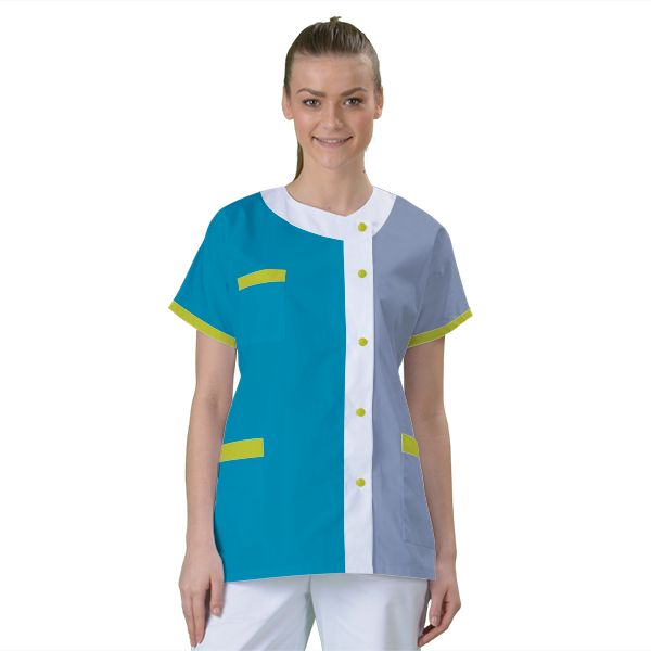 blouse-de-travail-personnalisee-tunique-medicale acheté - par Florence - le 09-05-2021