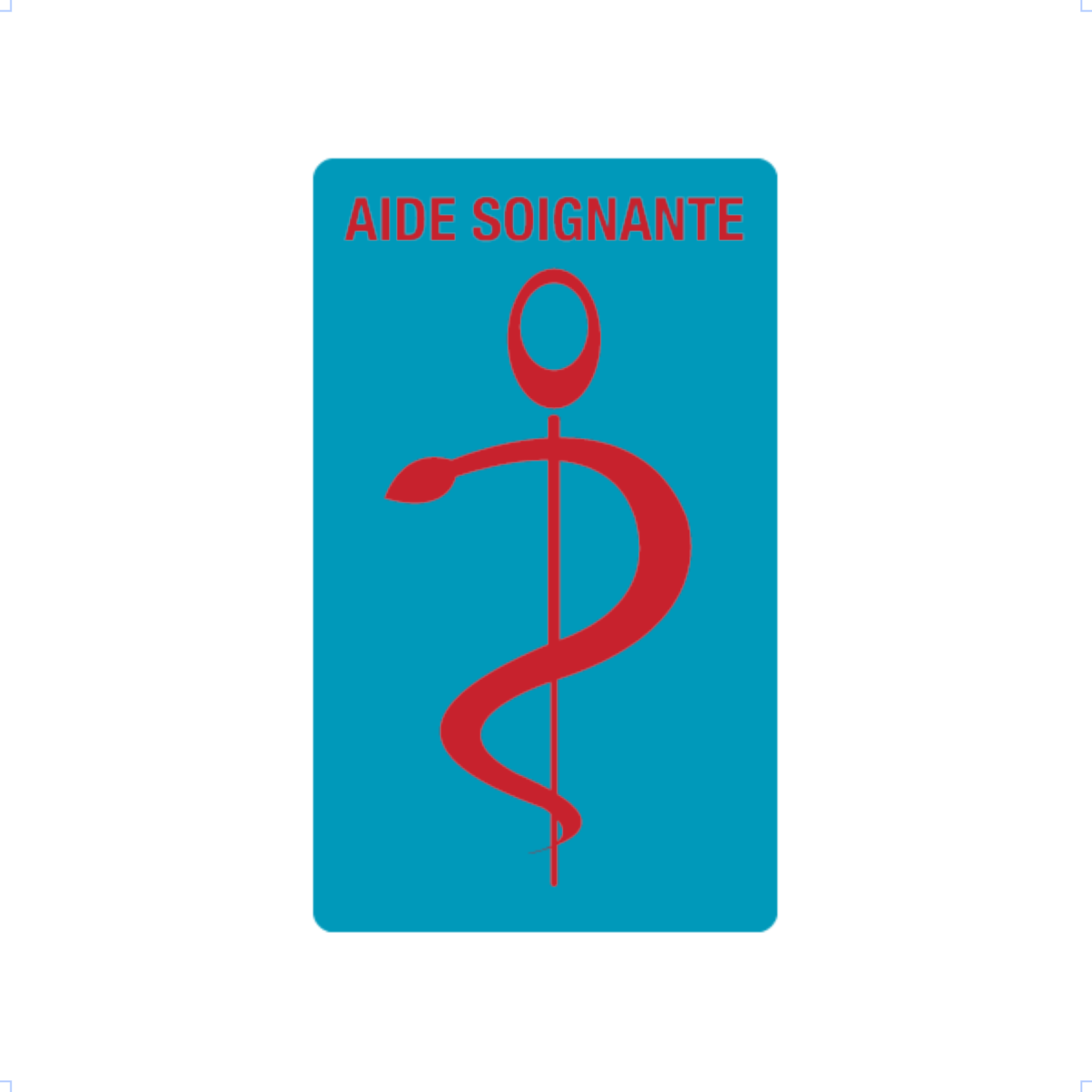 caducee-aide-soignante-personnalisable acheté - par Stéphanie  - le 01-02-2021