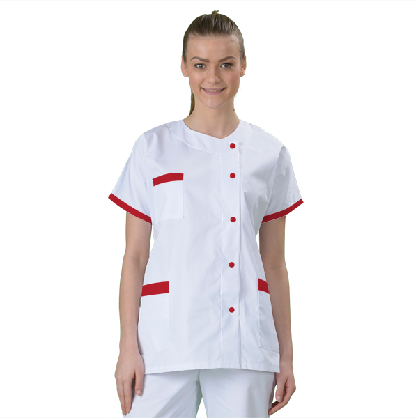 blouse-medicale-col-carre-a-personnaliser acheté - par Caroline - le 02-11-2020
