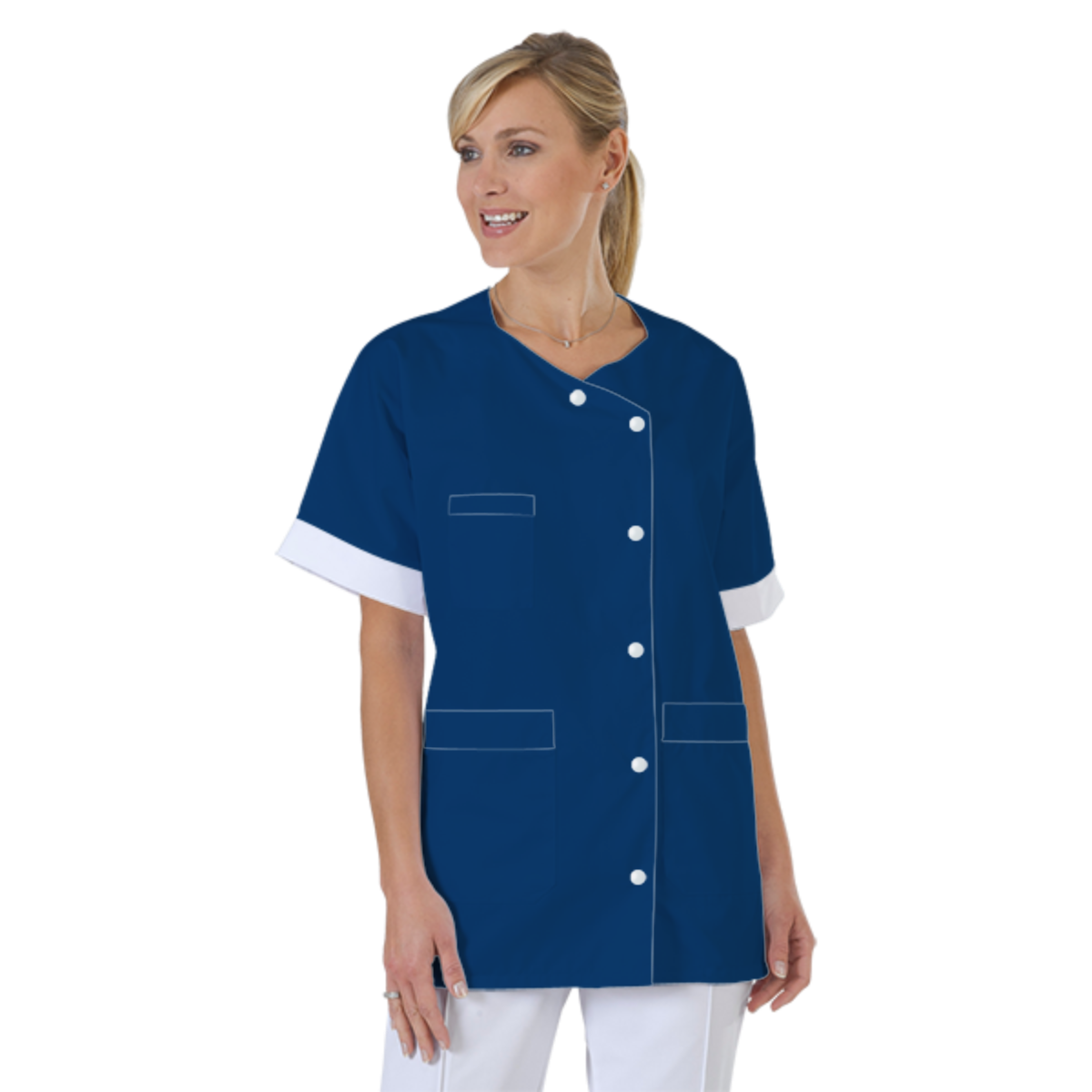 blouse-infirmiere-personnalise-col-trapeze acheté - par Arthur - le 29-08-2026