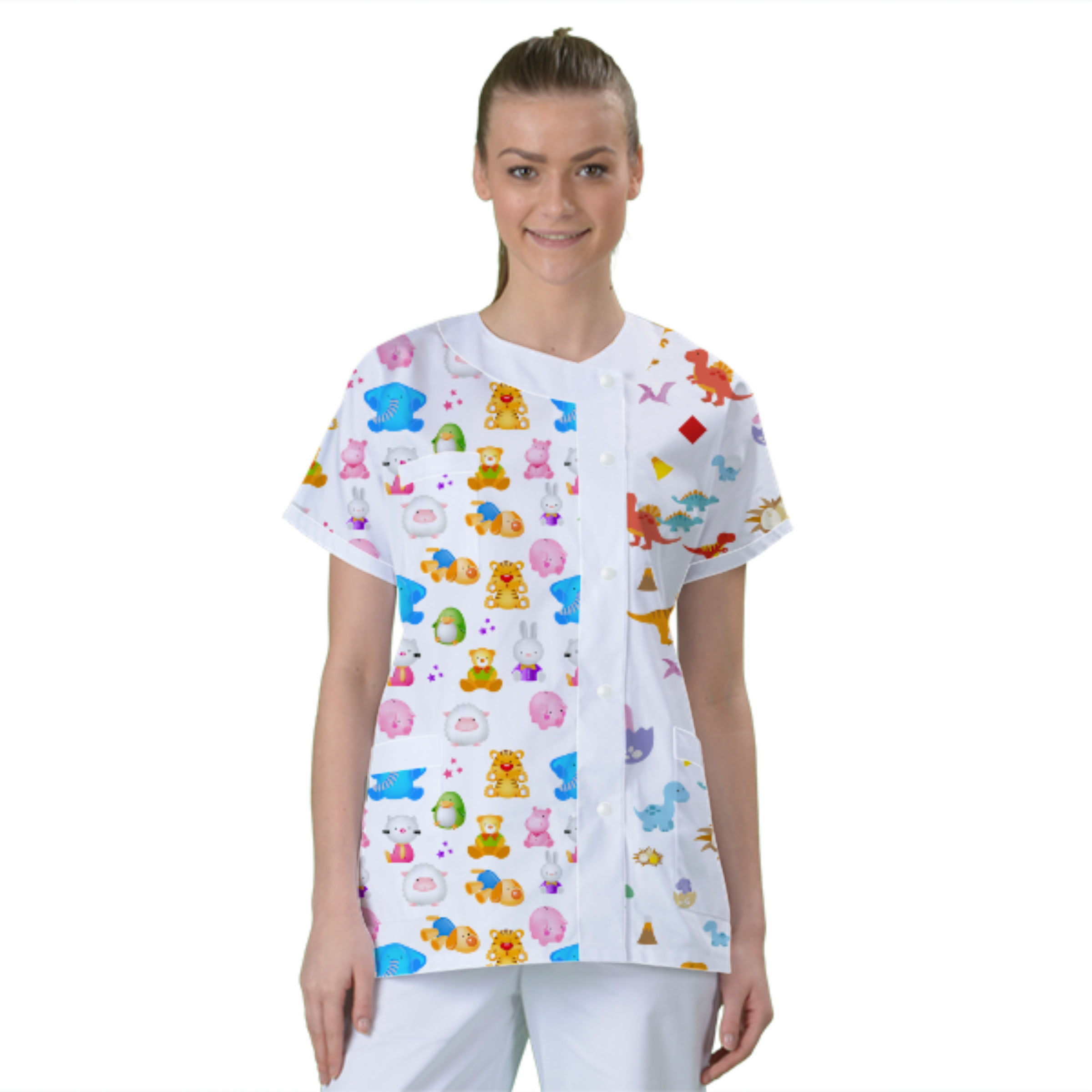 blouse-de-travail-personnalisee-tunique-medicale acheté - par Pierre - le 14-11-2020