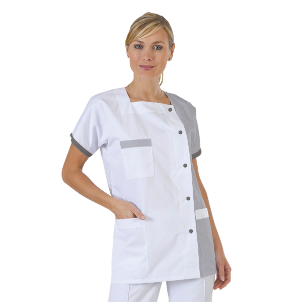 blouse-medicale-col-carre-a-personnaliser acheté - par Anne - le 28-04-2018