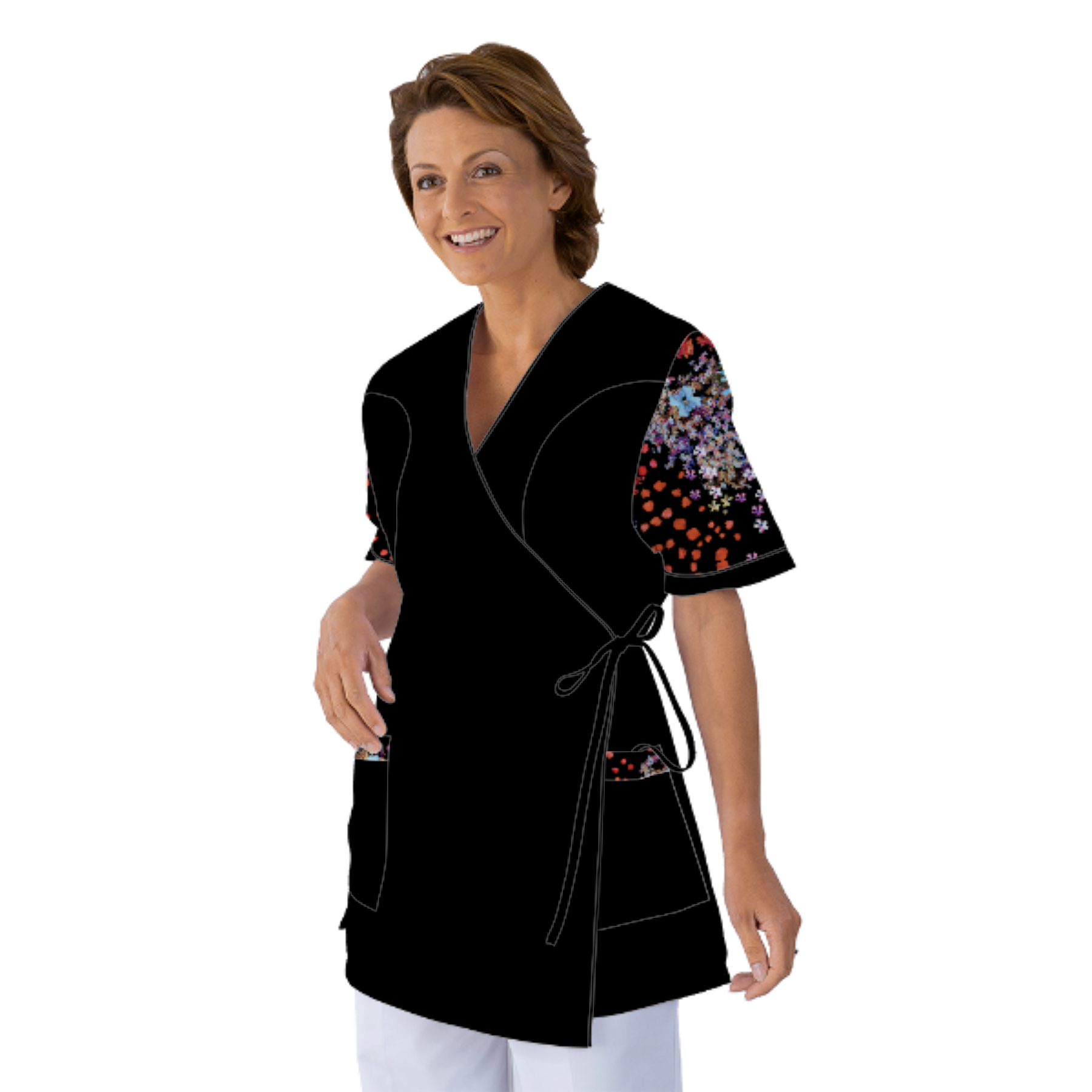 tunique-esthetique-kimono-a-personnaliser acheté - par Andréa - le 30-08-2022