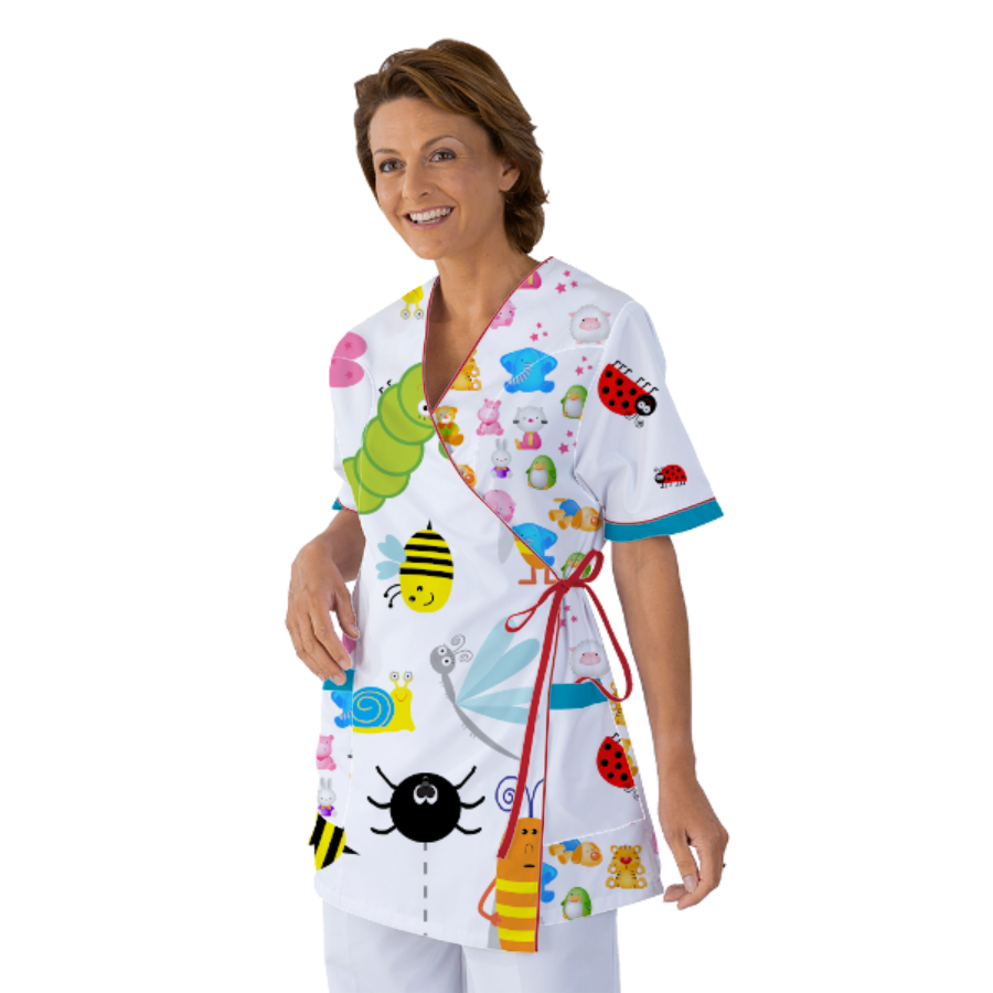 tunique-esthetique-kimono-a-personnaliser acheté - par Audrey - le 02-09-2020