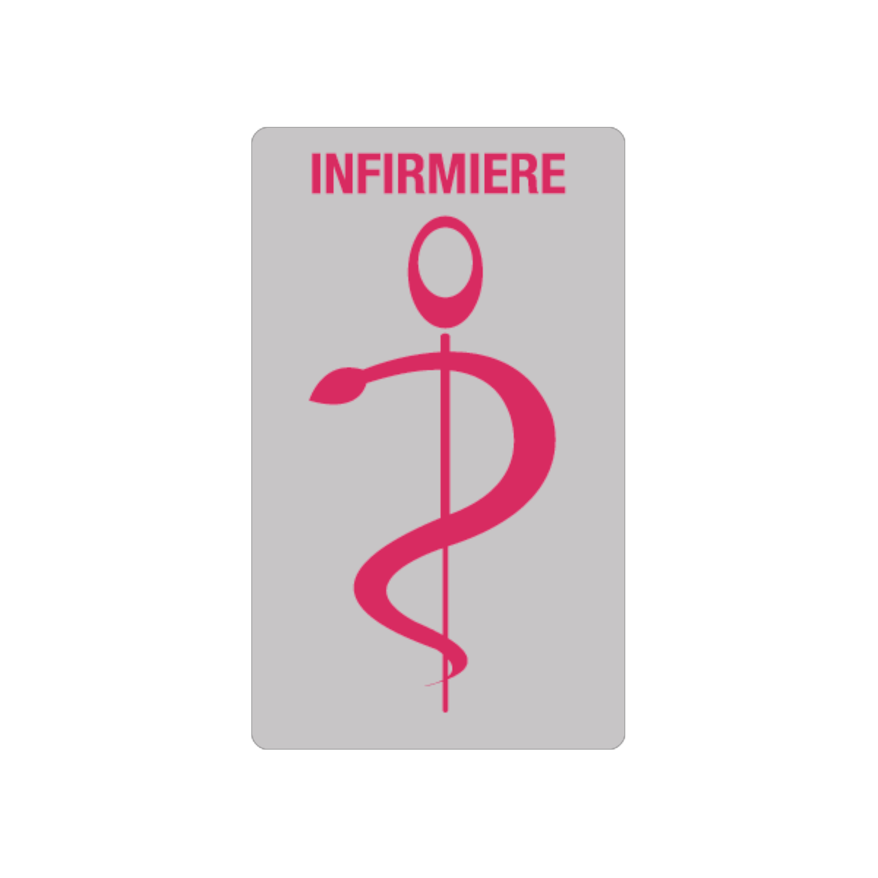 caducee-infirmiere-personnaliser-en-linge acheté - par Lucie - le 13-11-2018