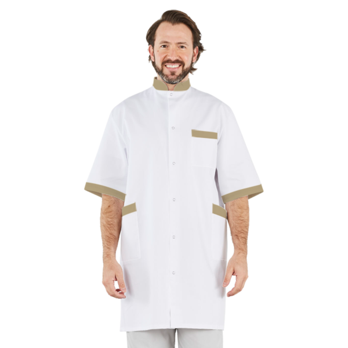 blouse-de-travail-homme-col-mao-a-personnaliser acheté - par Adrien - le 21-04-2026