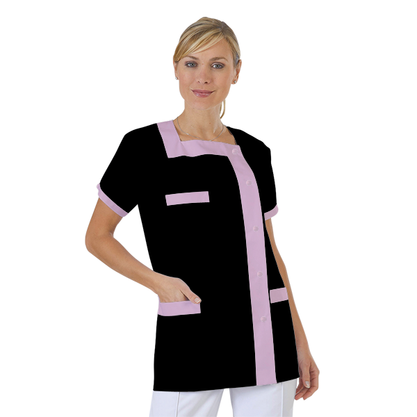 blouse-medicale-col-carre-a-personnaliser acheté - par Lea - le 28-04-2019