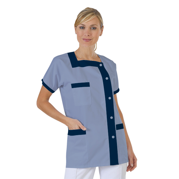 blouse-medicale-col-carre-a-personnaliser acheté - par Damein - le 23-10-2019