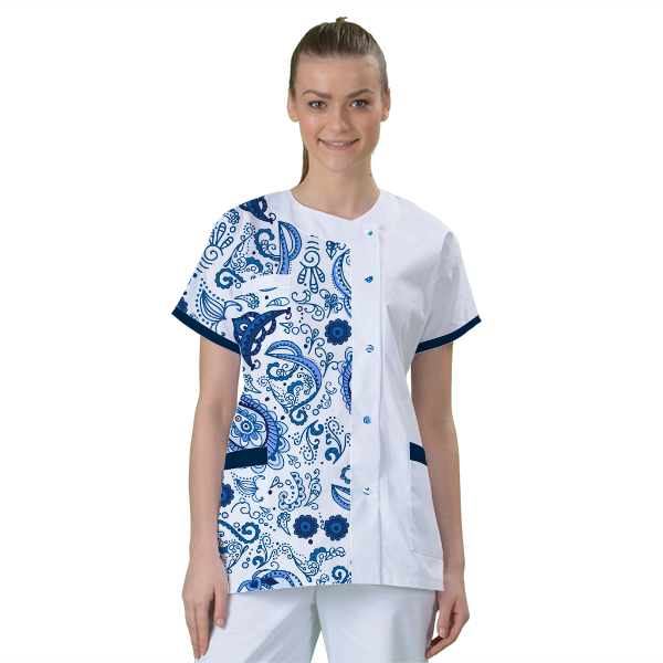 blouse-de-travail-personnalisee-tunique-medicale acheté - par Anne - le 04-05-2024