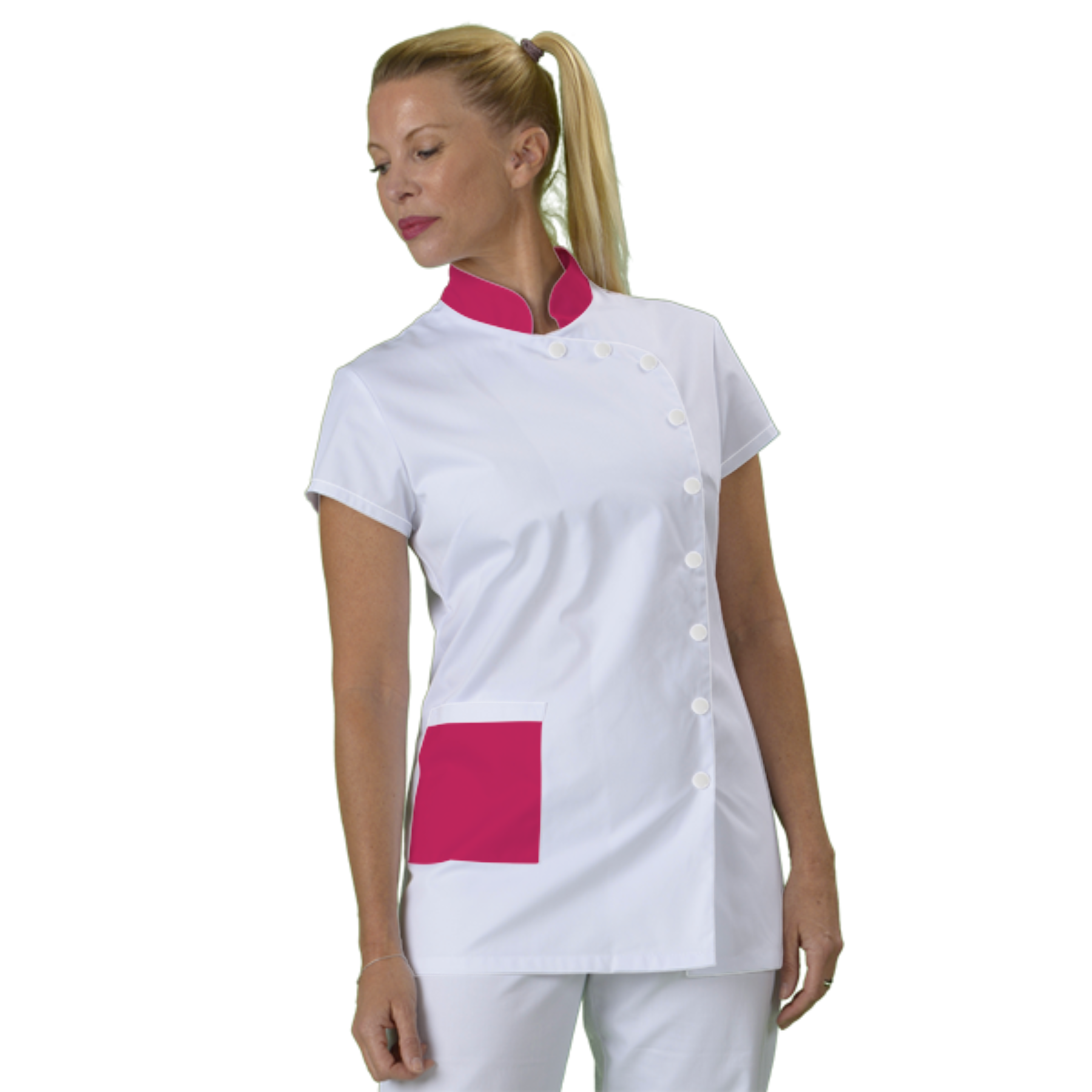 tunique-medicale-infirmiere-col-mao-a-personnaliser acheté - par Jamila - le 13-02-2025