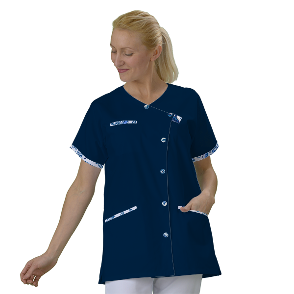 blouse-medicale-courte-personnalisable acheté - par Murielle - le 20-06-2020