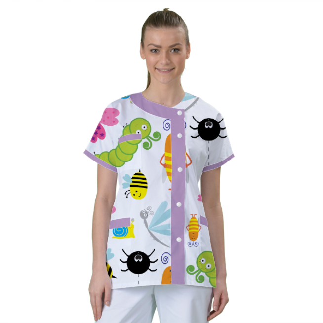 blouse-de-travail-personnalisee-tunique-medicale acheté - par Elia - le 09-01-2026