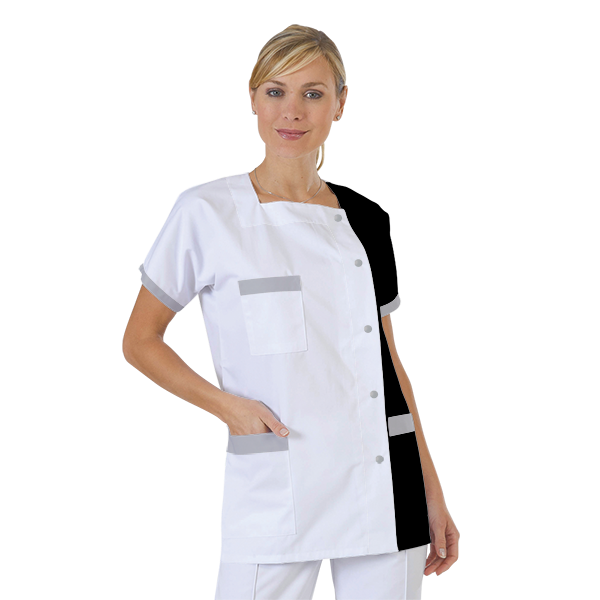 blouse-medicale-col-carre-a-personnaliser acheté - par christelle - le 15-01-2018