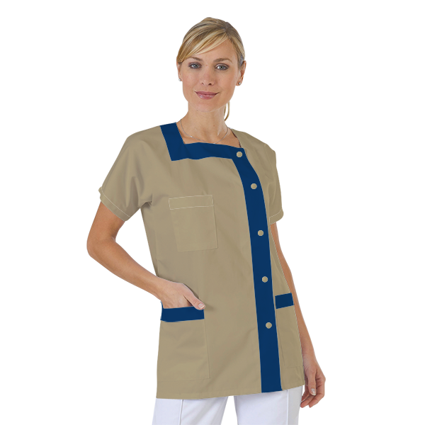 blouse-medicale-col-carre-a-personnaliser acheté - par Valerie - le 19-02-2017