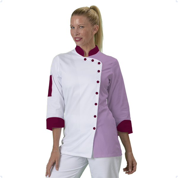 Veste de cuisine femme a personnaliser