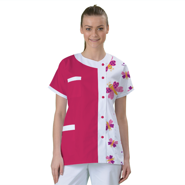 blouse-de-travail-personnalisee-tunique-medicale acheté - par Joanne - le 04-11-2020