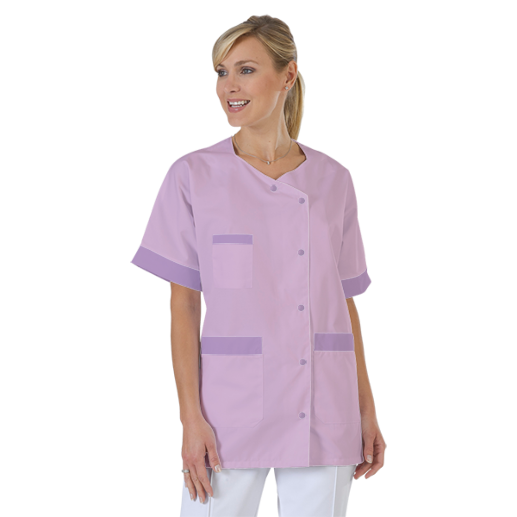 blouse-infirmiere-personnalise-col-trapeze acheté - par Léa - le 19-02-2018