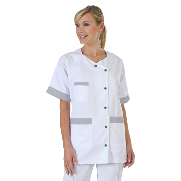 blouse-infirmiere-personnalise-col-trapeze acheté - par Valerie - le 12-03-2018