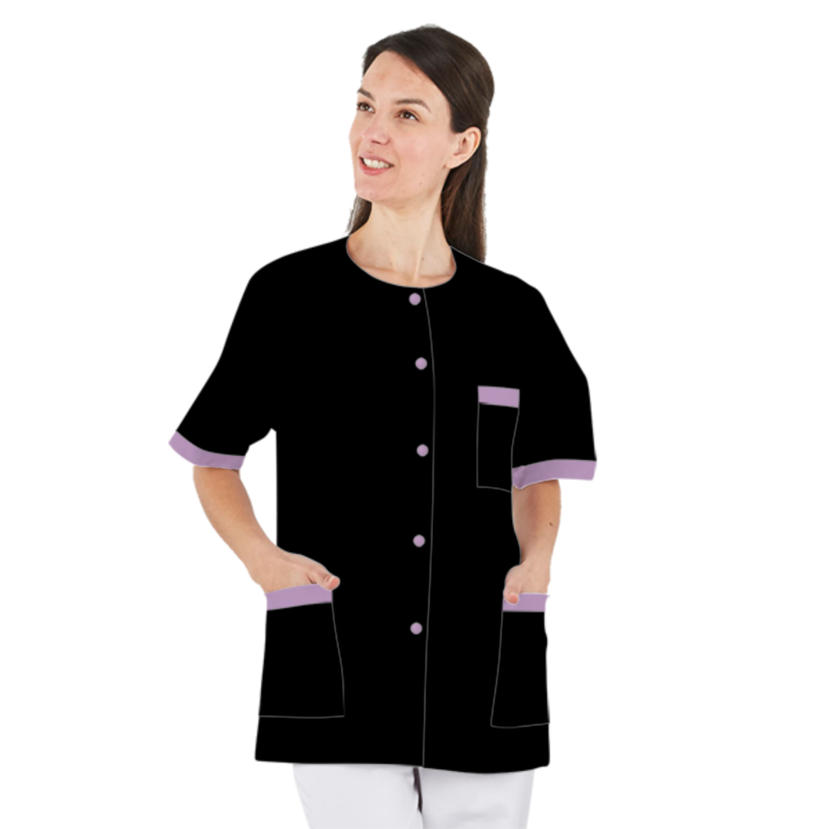 tunique-de-travail-femme-a-personnaliser-et-configurer acheté - par Portier - le 14-06-2025