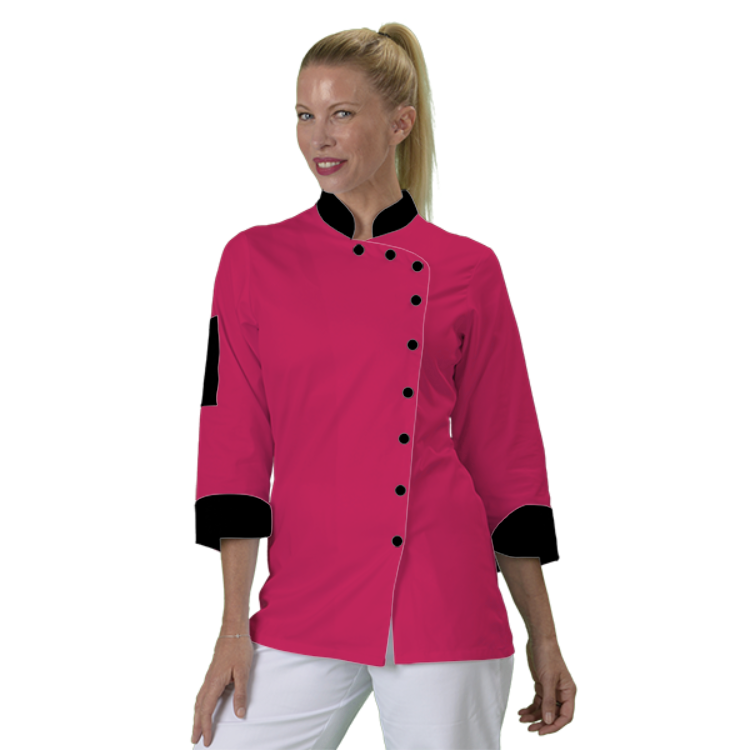 Veste de cuisine femme a personnaliser