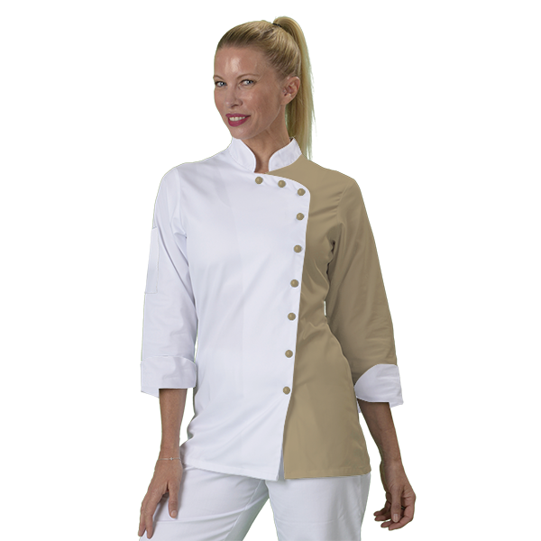 Veste de cuisine femme a personnaliser