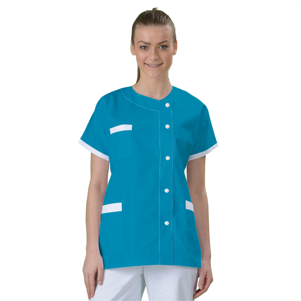 blouse-medicale-col-carre-a-personnaliser acheté - par Emilie - le 01-10-2018