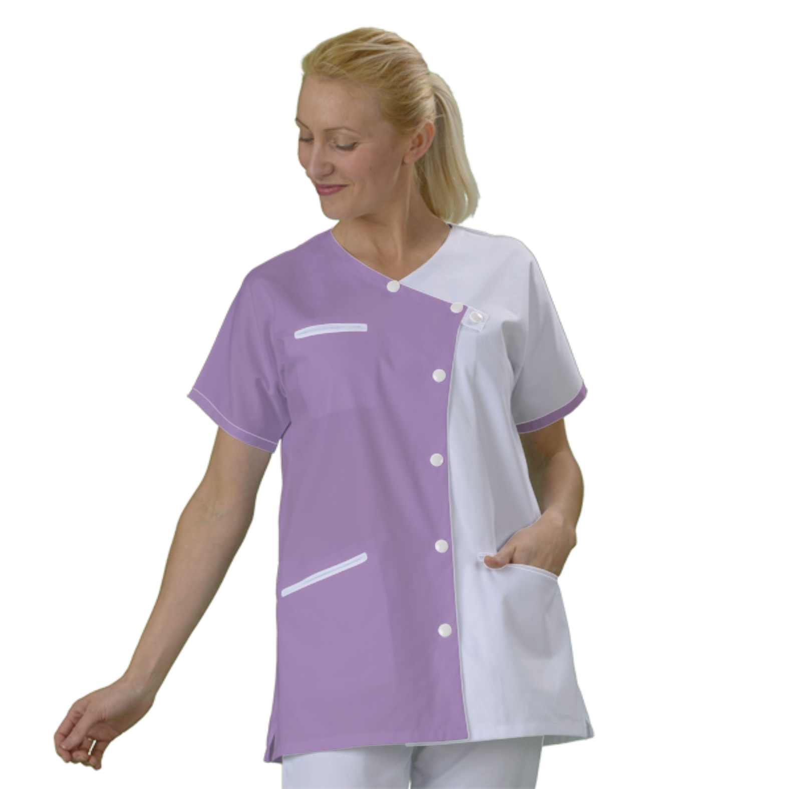 blouse-medicle-courte-a-personnaliser acheté - par Mélisande - le 17-02-2021