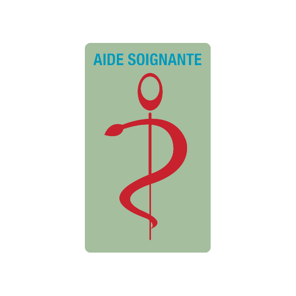 caducee-aide-soignante-personnalisable acheté - par Nathalie - le 17-04-2020