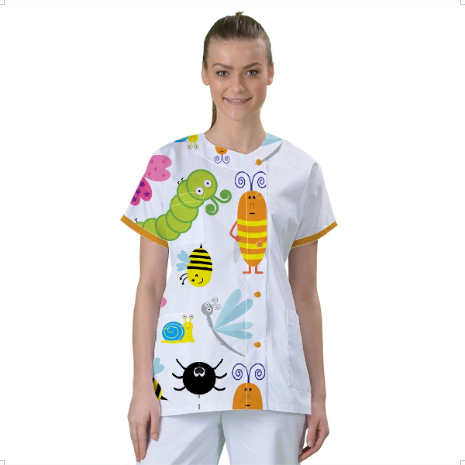 blouse-de-travail-personnalisee-tunique-medicale acheté - par BORVAL - le 07-03-2024