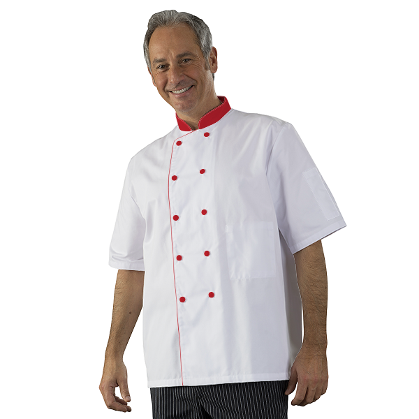 veste-de-cuisine-a-personnaliser-manches-courtes acheté - par Jose - le 27-02-2020