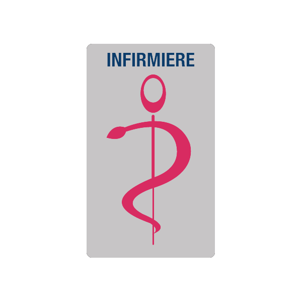 caducee-infirmiere-personnaliser-en-linge acheté - par Magali - le 12-02-2018