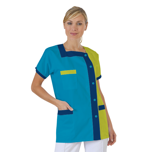 blouse-medicale-col-carre-a-personnaliser acheté - par Nathalie - le 30-09-2019