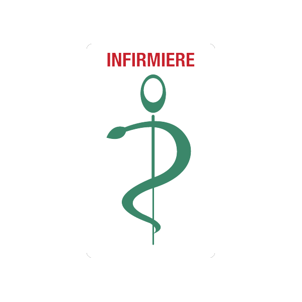 caducee-infirmiere-personnaliser-en-linge acheté - par Anne - le 09-07-2017