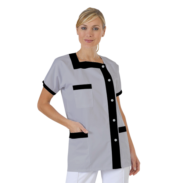 blouse-medicale-col-carre-a-personnaliser acheté - par Maïté - le 26-11-2018