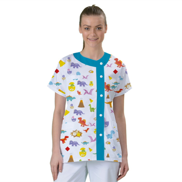 blouse-de-travail-personnalisee-tunique-medicale acheté - par Sarah - le 13-05-2020
